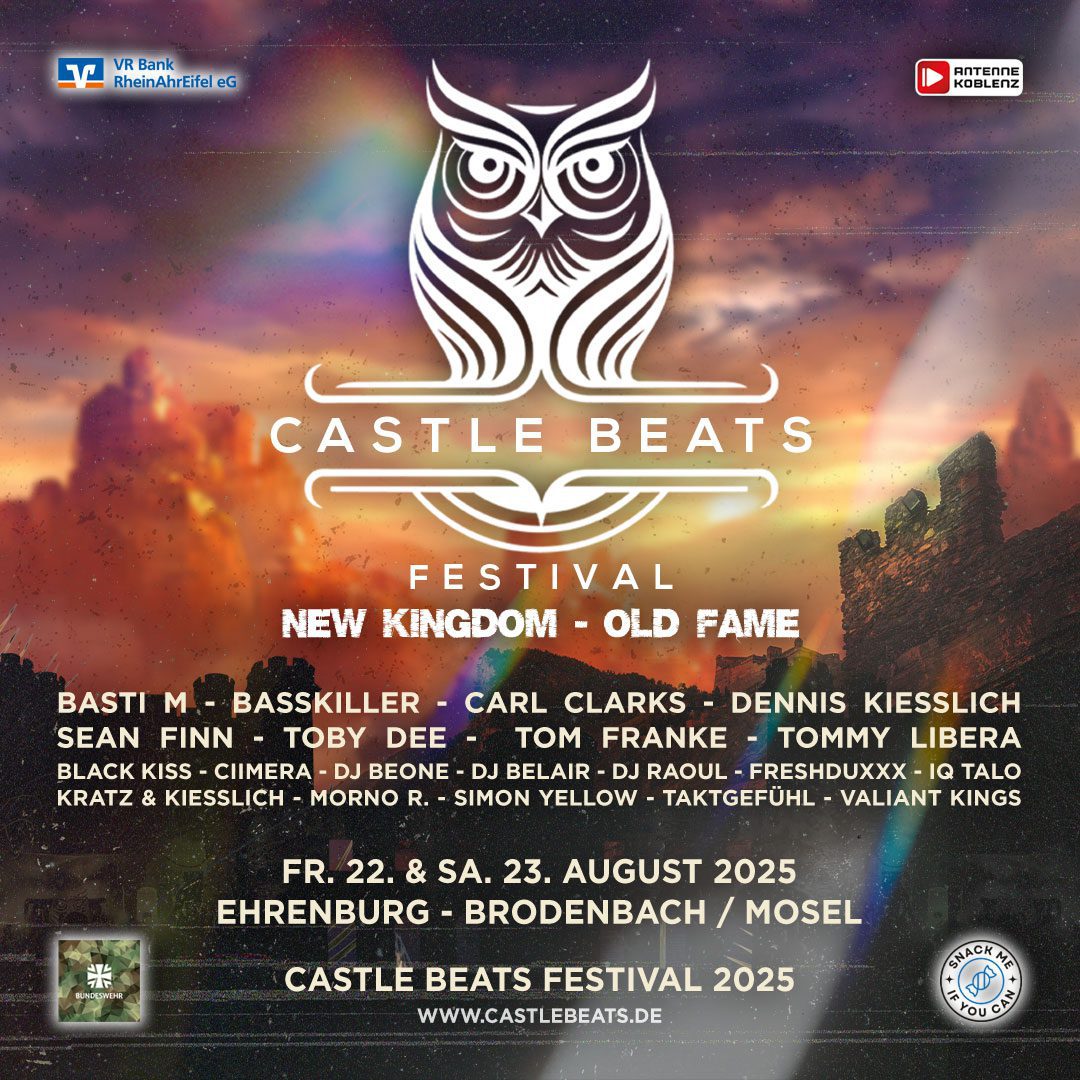 Castle Beats Festival 18 06 2025 Beitrag Full Lineup