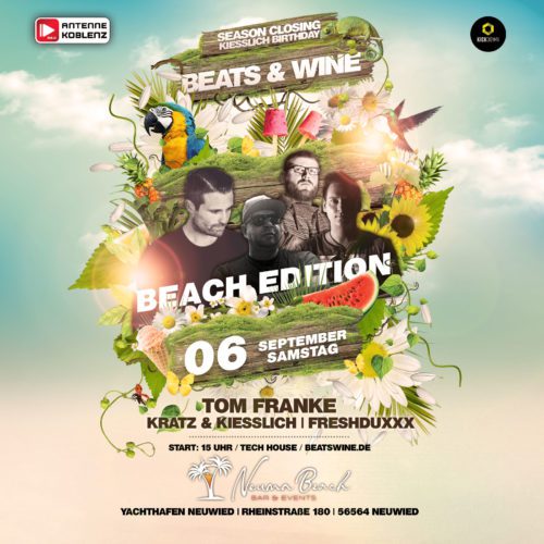 Beats & Wine – BEACH EDITION – SEASON CLOSING 2025