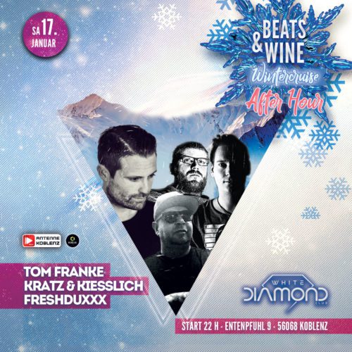 After Hour - Beats & Wine – auf dem Rhein “Wintercruise”