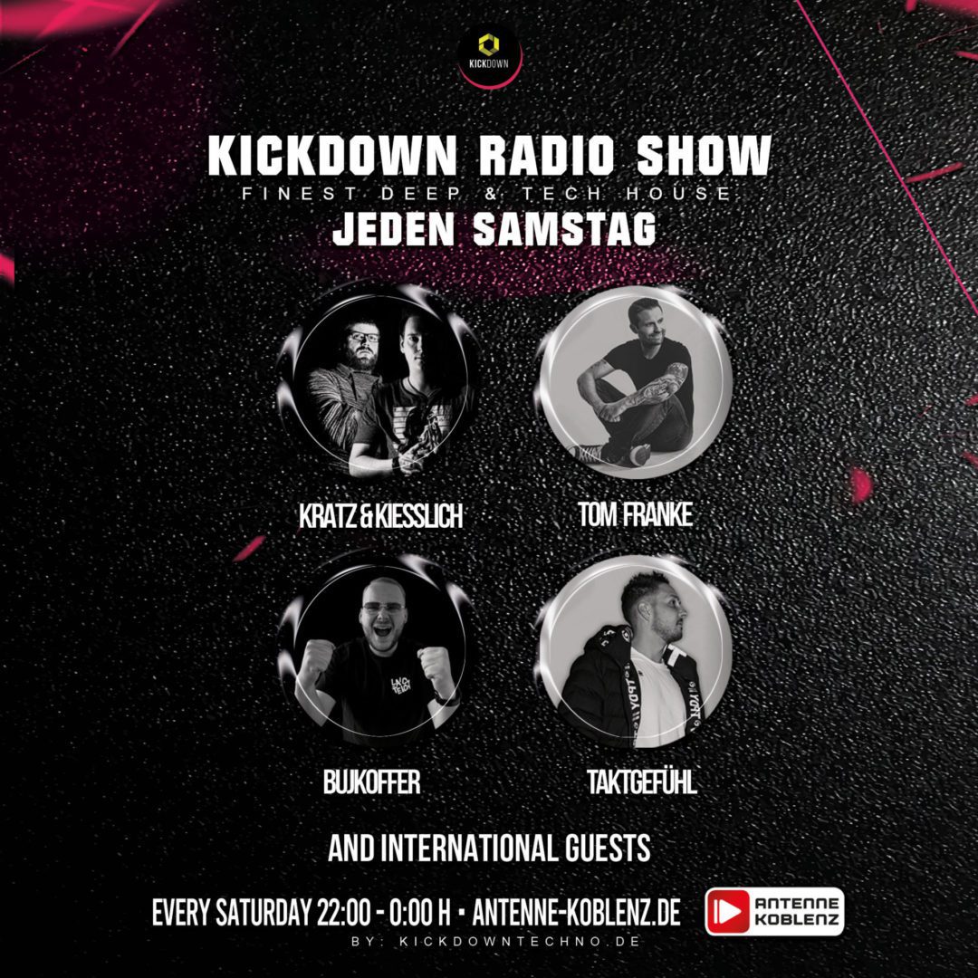 Kickdown Radio Show Antenne Koblenz Instabeitrag 2026 scaled