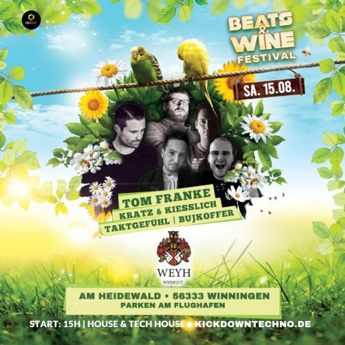Beats & Wine - Sommerfestival 2026 (Weinberge)