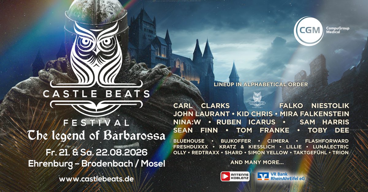 Timeline Castle Beats 2026 The Legend of Barbarossa Full Lineup