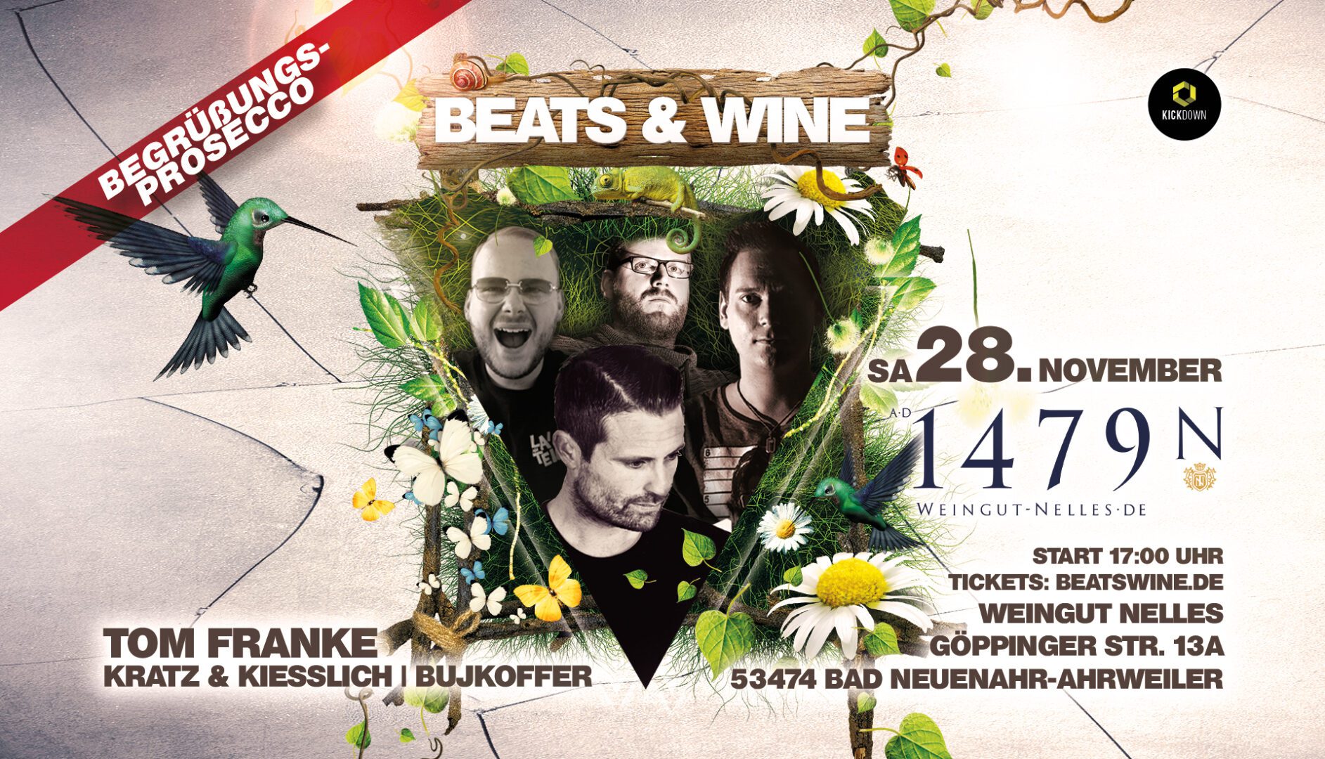Beats and Wine Weingut Nelles 11 2026 Timeline