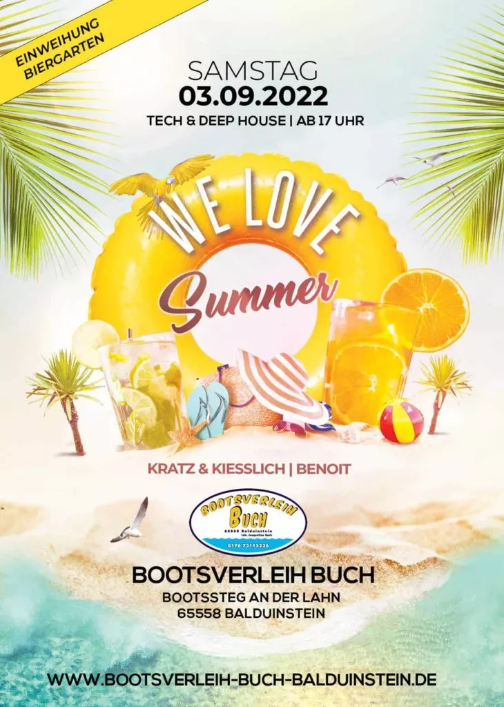 We Love Sum­mer — Bal­du­in­stein