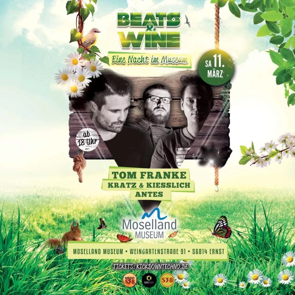 Beats & Wine im Mosel­land Muse­um