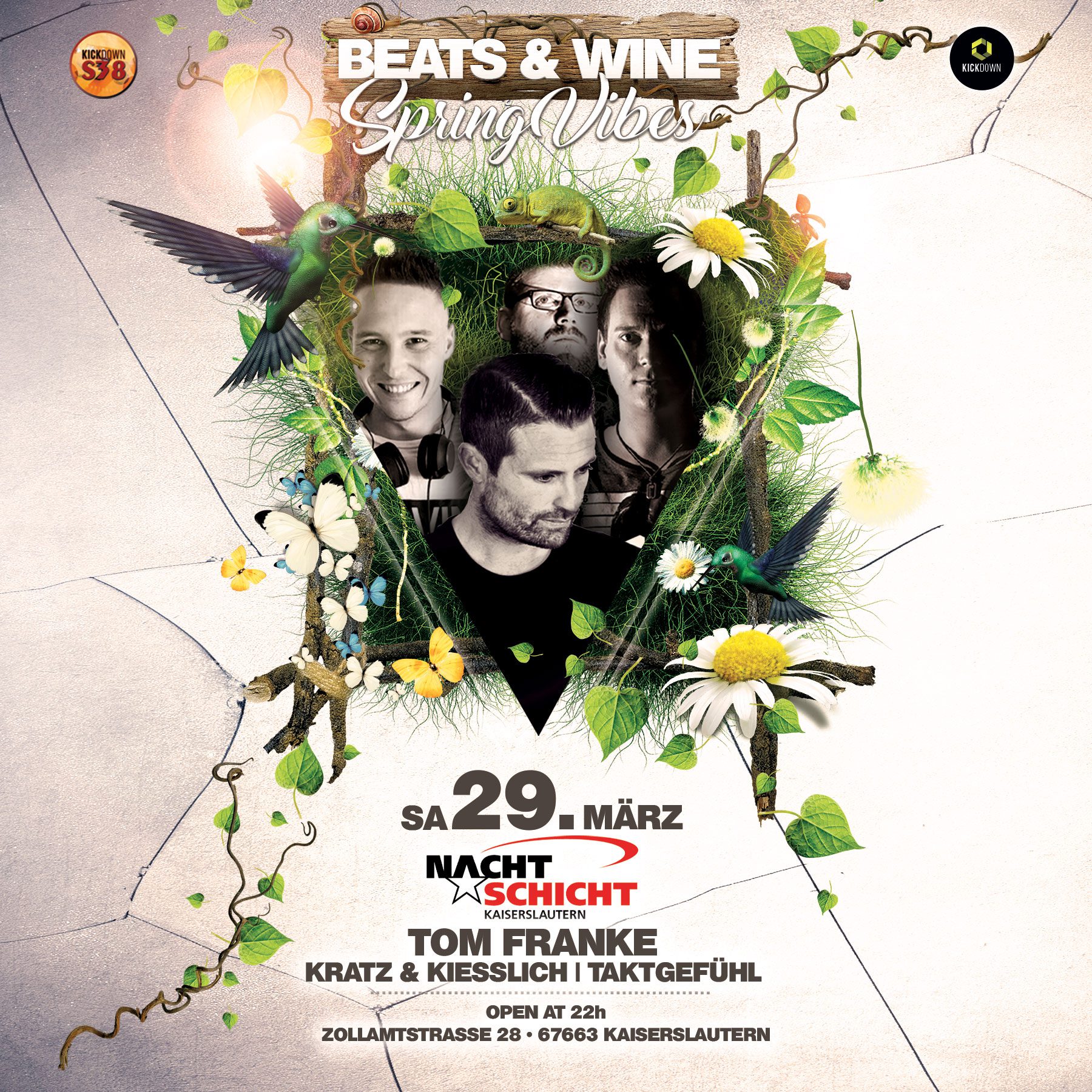 Beats and Wine Spring Vibes Nachtschicht Kaiserslautern Beitrag 1