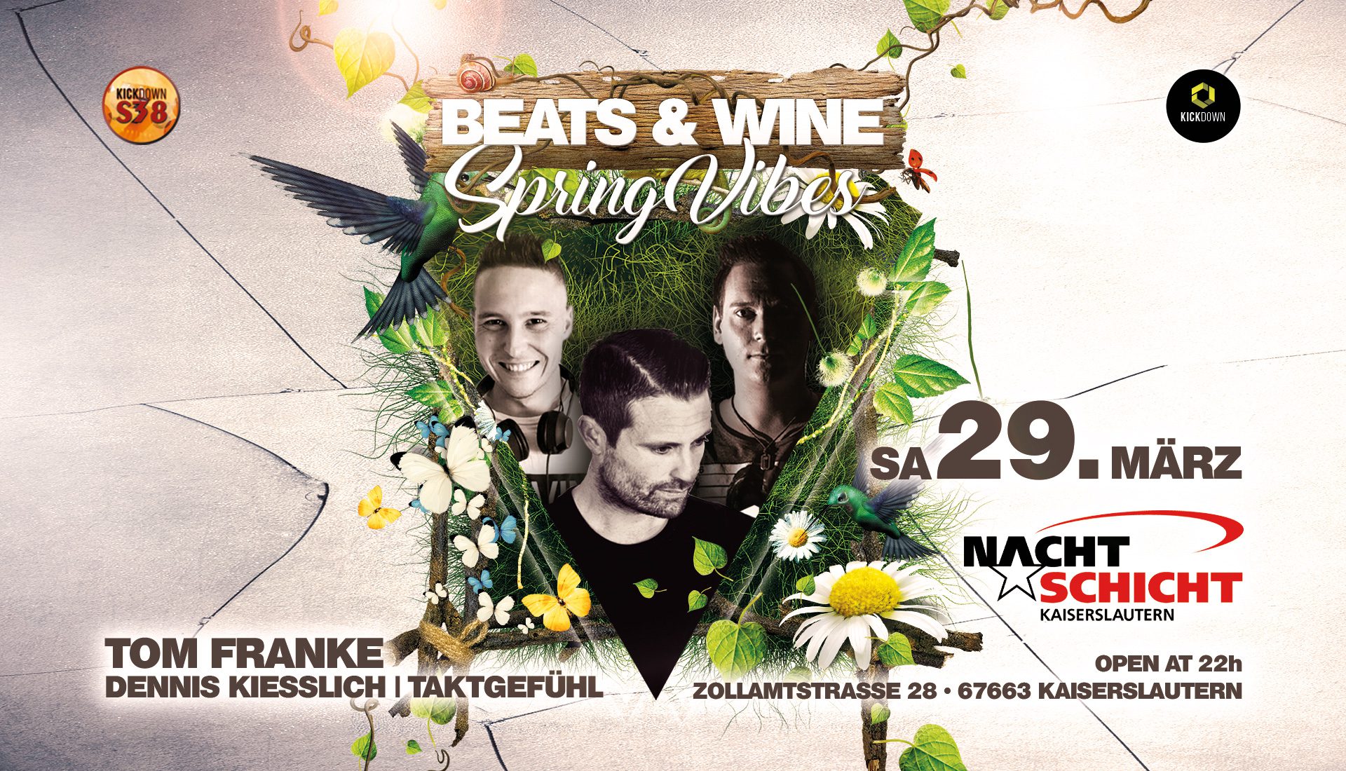 Beats and Wine Spring Vibes Nachtschicht Kaiserslautern Timeline