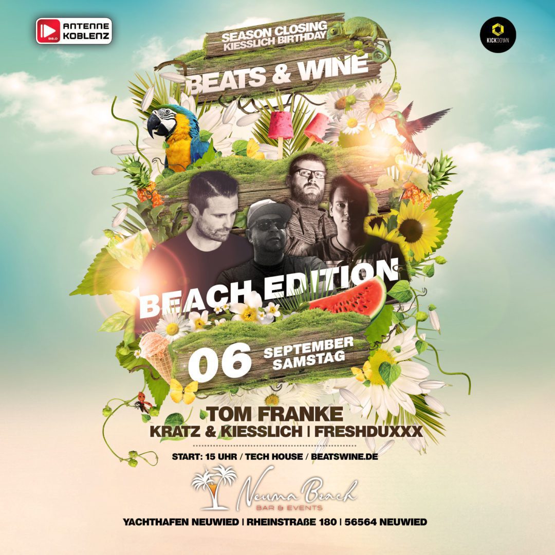 Beats Wine Beach Edition Neuma Beach 2025 Insta 1zu1 closing