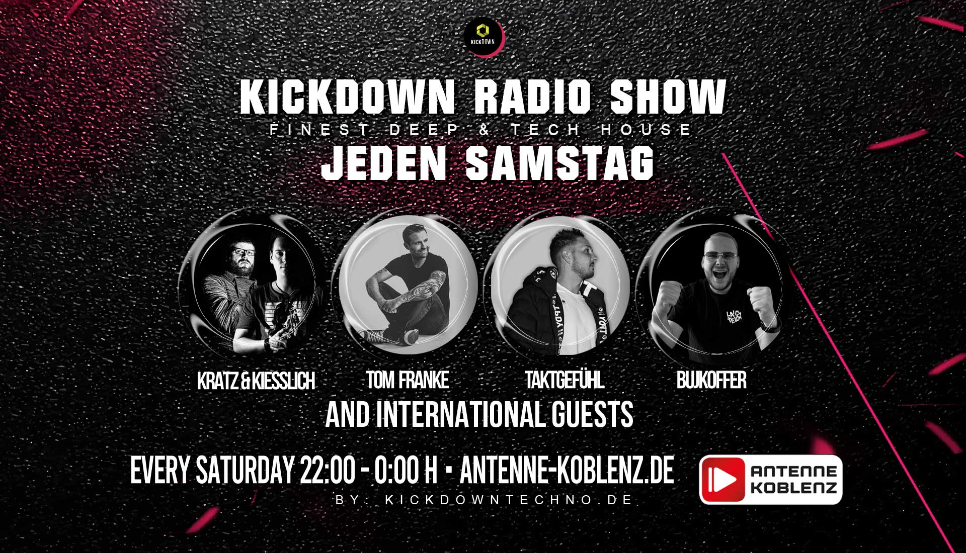 Kickdown Radio Show Antenne Koblenz Timeline 2026 1